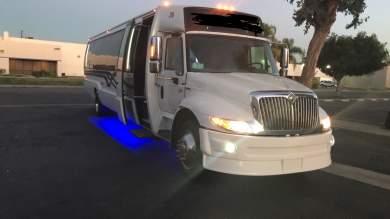 2009 International 40 Passenger Limousine Bus Limo Bus for Sale in IRVINE, CA - Main Photo