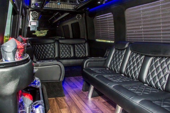 2014 Mercedes-Benz 3500 170" Limo Bus for Sale in Riverside, CA - Photo 3