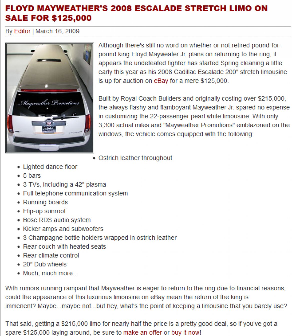 SUV Stretch for Sale in Houston, TX - Photo 24