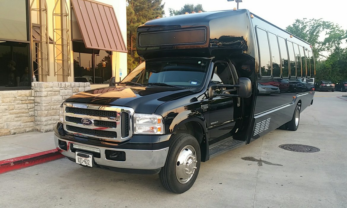 2001 ford f550 limo bus