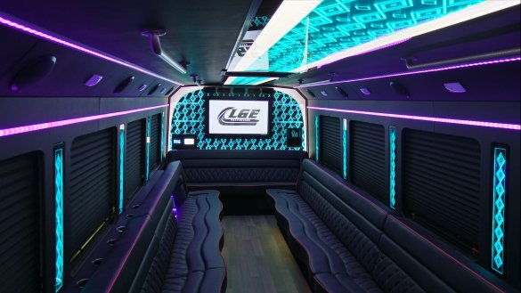 2018 Ford F-550 (Gas) Limo Bus for Sale in North East, PA - Main Photo