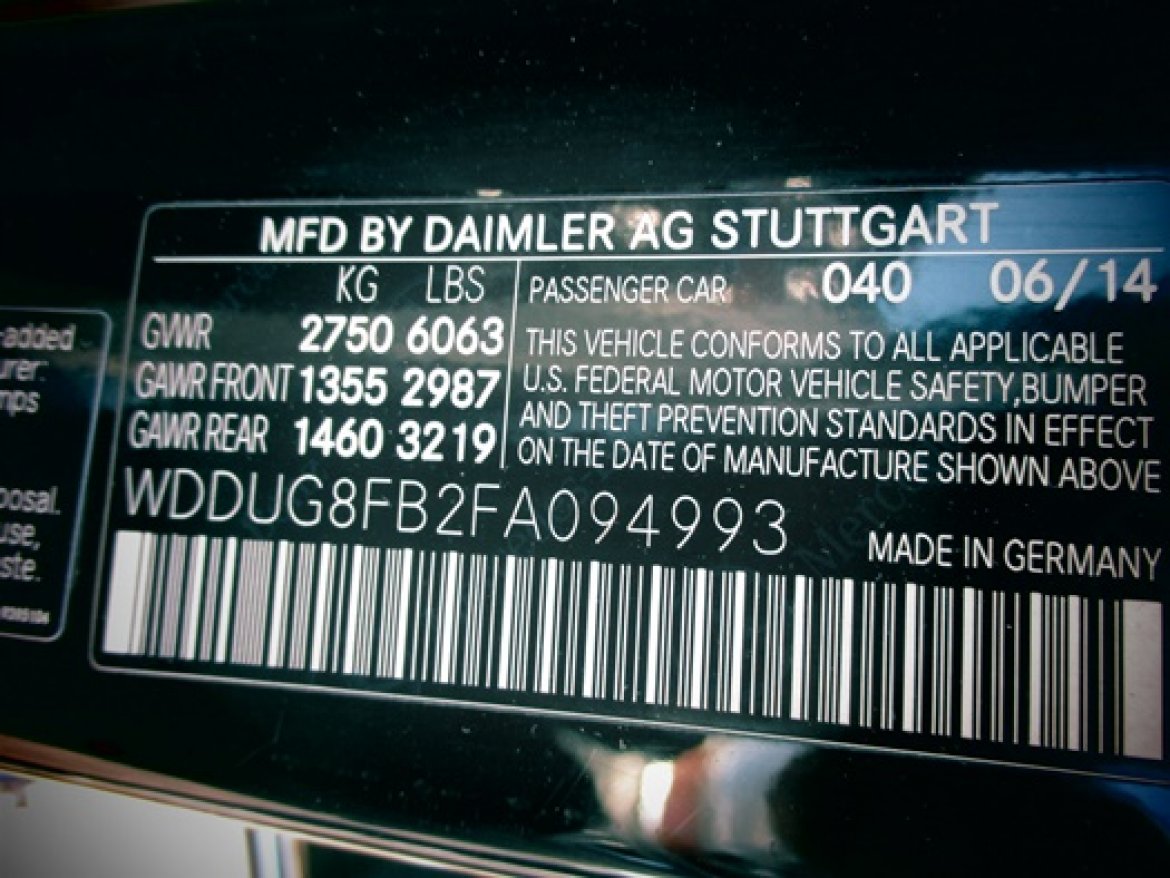 Photo of Sedan for sale: 2015 Mercedes-Benz S550