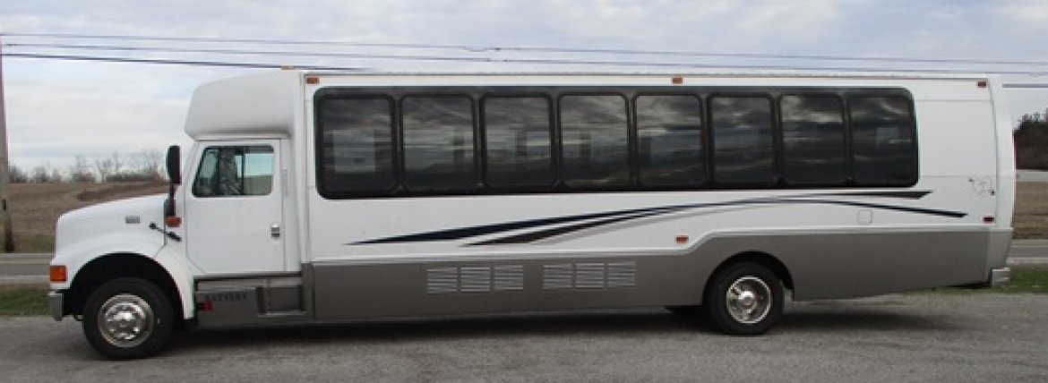 Photo of Limo Bus for sale: 2002 International 3400 by Krystal