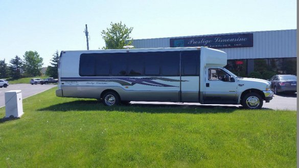 2005 Ford "Krystal 35" Limo Bus for Sale in Rochester, NY - Main Photo