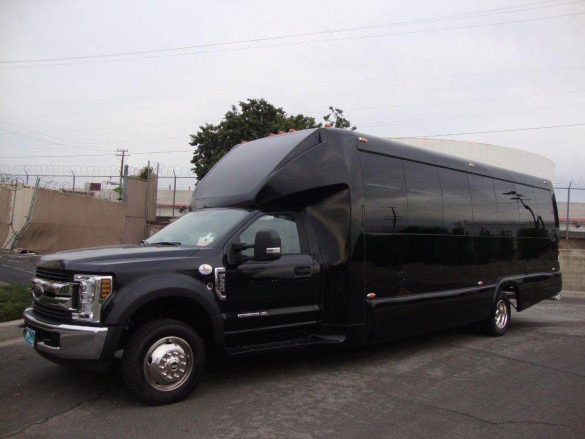 Shuttle Bus for sale: 2018 Ford F-550 Super Duty Passenger Bus 34&quot; by Executive Bus Builders