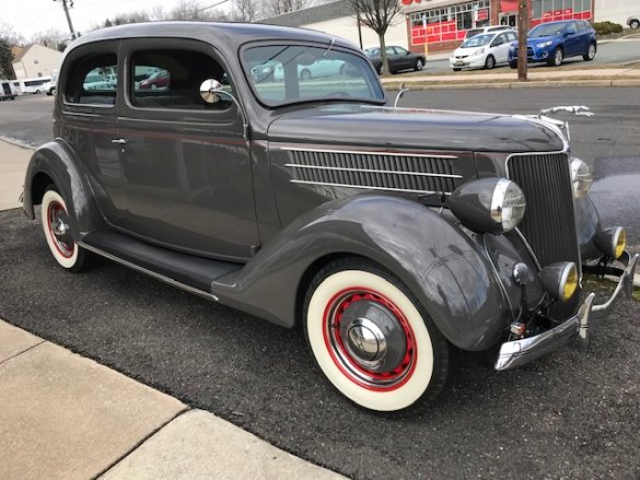 1936 Ford Slant Back 2DR Sedan Exotic for Sale in Oaklyn, NJ - Photo 2
