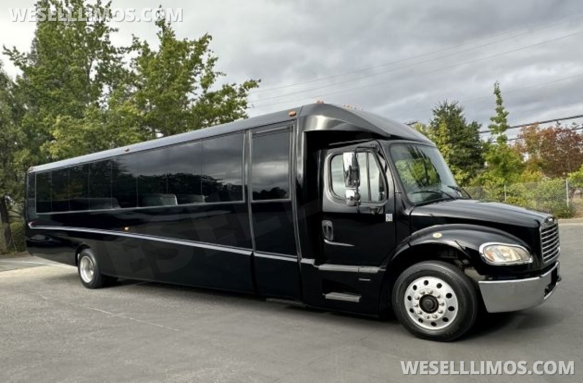 Executive Shuttle for sale: 2014 Freightliner M2 35-39 Passenger (Sliding Rear Wall) Executive Shuttle by Grech