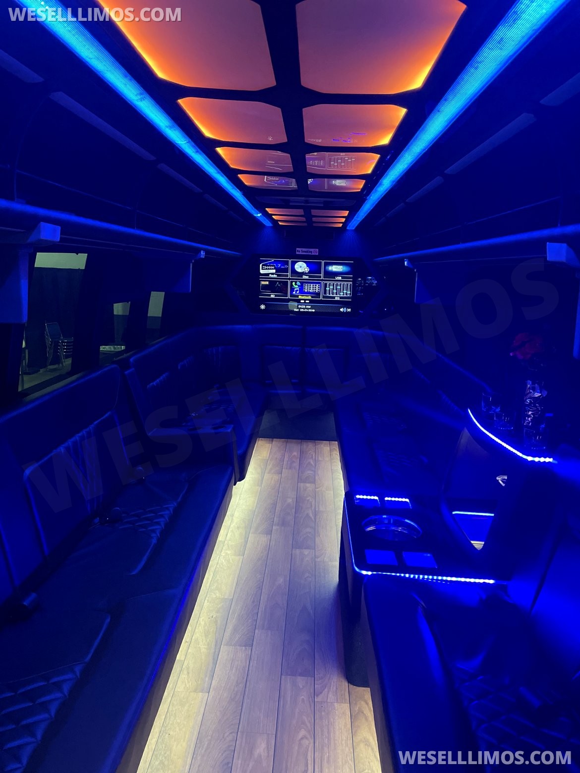 Limo Bus for sale: 2015 Ford F550 396&quot;