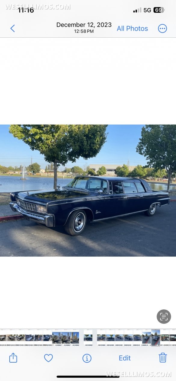 1965 Barrerios of Spain Chrysler Imperial LeBaron Barrerios Stretch 1 of 10  Exotic
