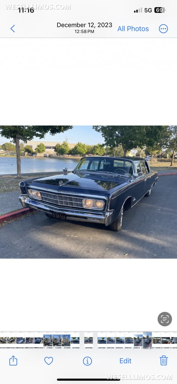 1965 Barrerios of Spain Chrysler Imperial LeBaron Barrerios Stretch 1 of 10  Exotic
