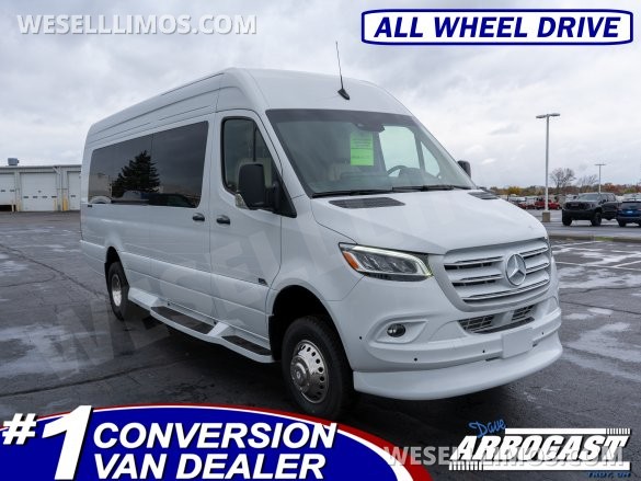 2025 Midwest Automotive Designs Mercedes-Benz Luxury Sprinter G-55 AWD 9 Passenger