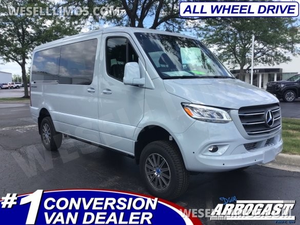 New 2024 Mercedes-Benz Sprinter - Explorer Van Company - AWD Luxury 9 Passenger