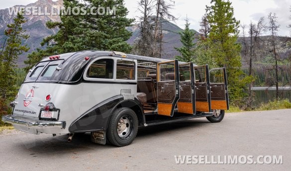 1936 White Company GM Jammer Sightseeing Bus Antique