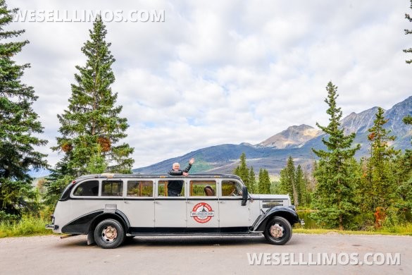 1936 White Company GM Jammer Sightseeing Bus Antique