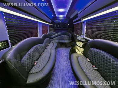 2024 Executive Coach Builders Mercedes-Benz 3500 Sprinter Limousine