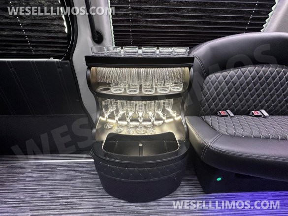 2024 Executive Coach Builders Mercedes-Benz 3500 Sprinter Limousine