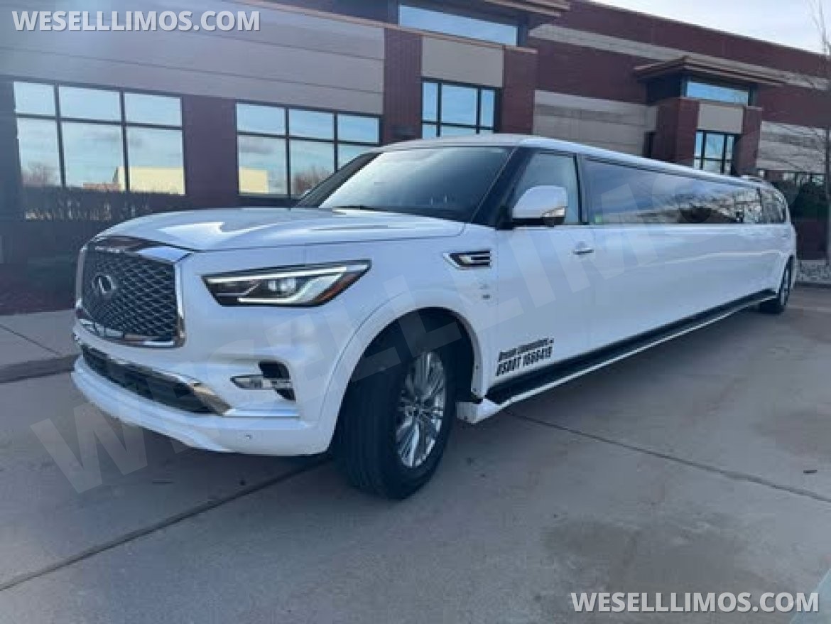 SUV Stretch for sale: 2018 Infiniti QX80 335200&quot; by Quality Coachworks