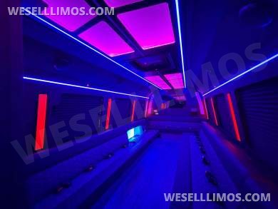 Party Bus/Limo Bus 35 Passenger LGE Coachworks F600 Brand New - Limo Bus for Sale in North East, PA - Photo 5