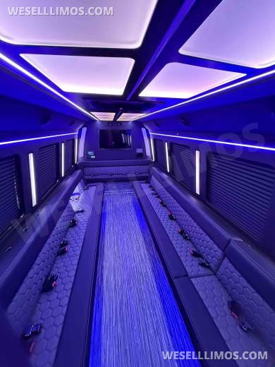 Party Bus/Limo Bus 35 Passenger LGE Coachworks F600 Brand New - Limo Bus for Sale in North East, PA - Photo 6