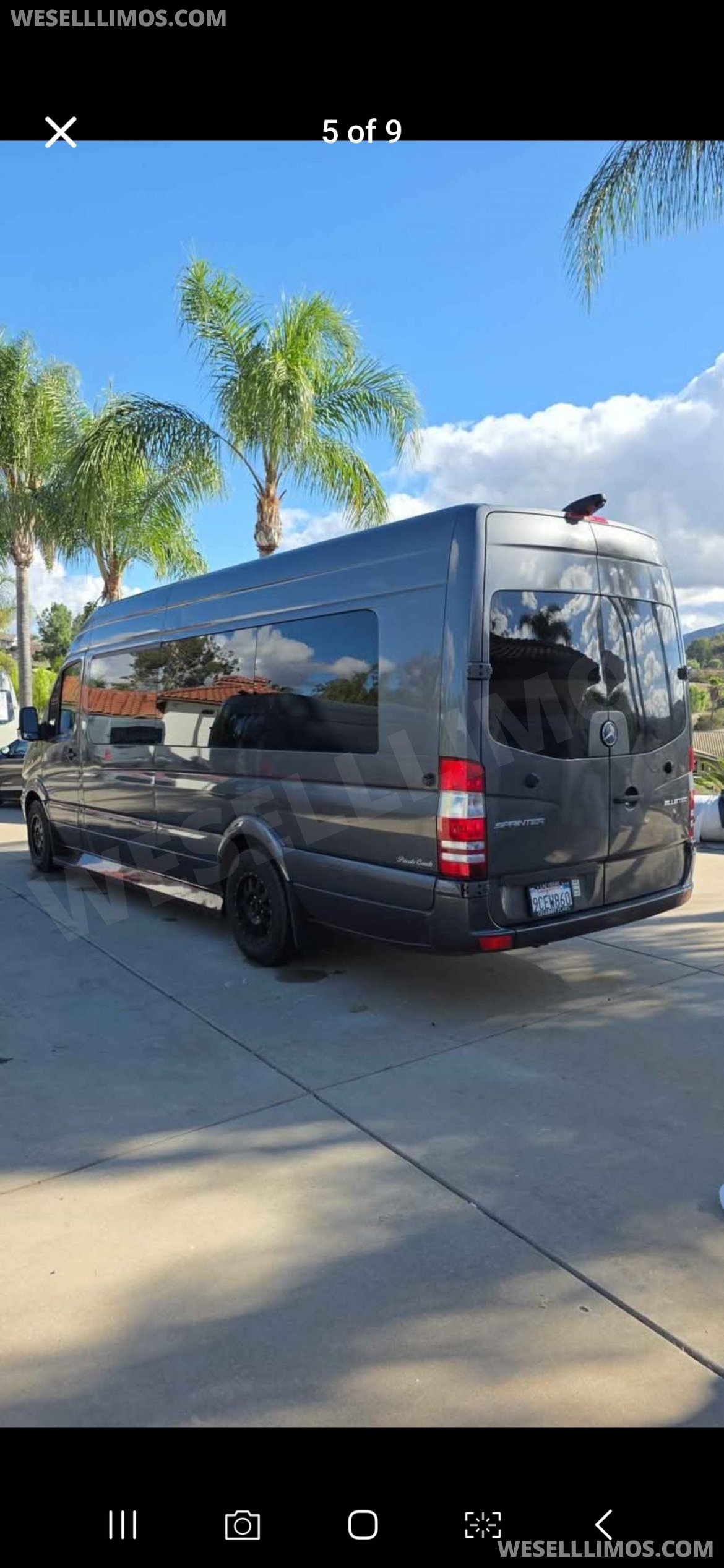 Executive Shuttle for sale: 2016 Mercedes-Benz Sprinter 2500 Private Coach edition 188"