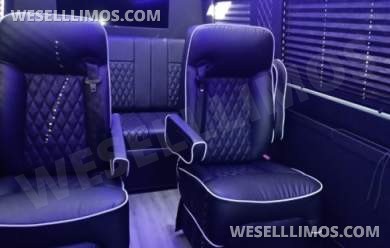 2019 Mercedes Benz 2500 Sprinter Executive Limo Party bus