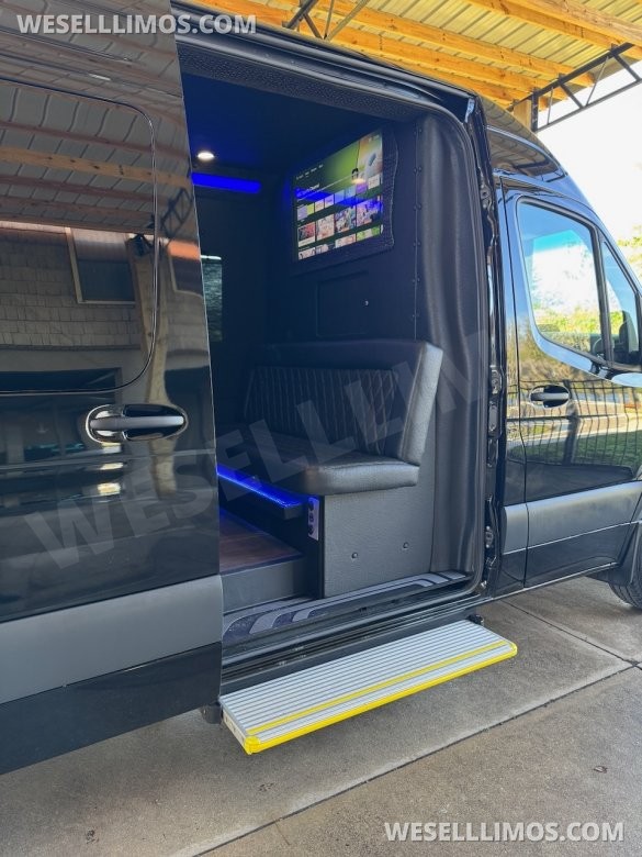 2025 Mercedes Sprinter Limo Party Bus - 18 passenger - 5yr / 100k mi Warranty