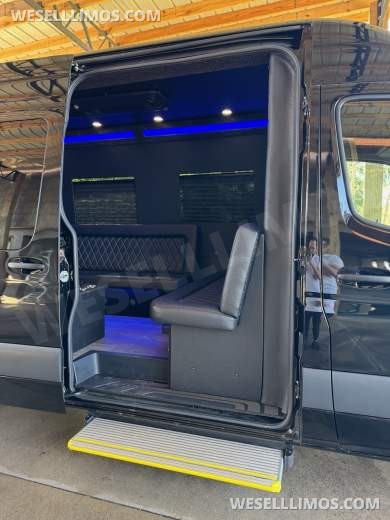 2025 Mercedes Sprinter Limo Party Bus - 18 passenger - 5yr / 100k mi Warranty