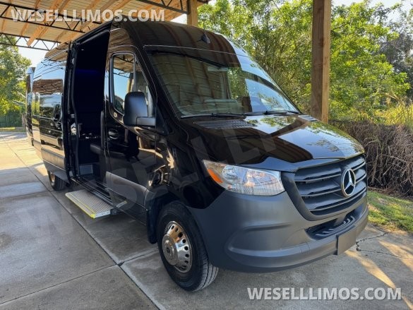 2025 Mercedes Sprinter Limo Party Bus - 18 passenger - 5yr / 100k mi Warranty