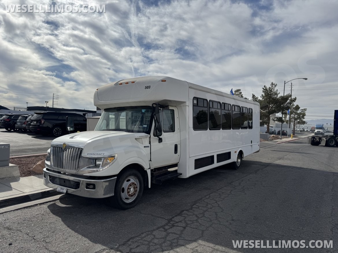 Shuttle Bus for sale: 2015 International 26 Passenger ADA (with wheel chair access) 35&quot; by StarCraft Coach Builder