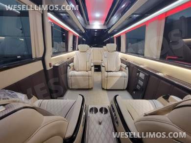 2025 Mercedes Sprinter by Executive Coach,  is the perfect way to travel in style and comfort.