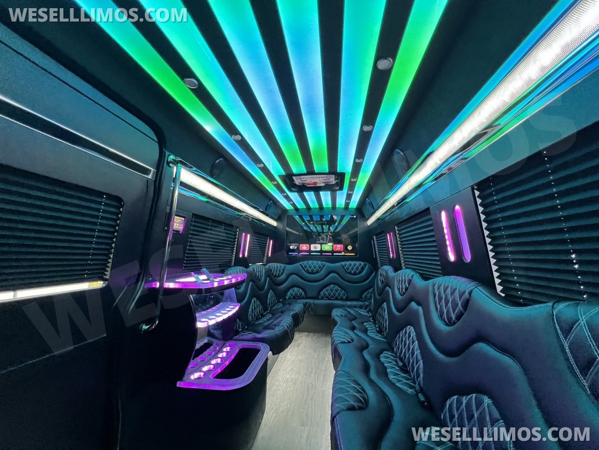 Photo of Sprinter for sale: 2025 Mercedes-Benz 14px Limo Sprinter 170&quot; by Platinum Big Toys