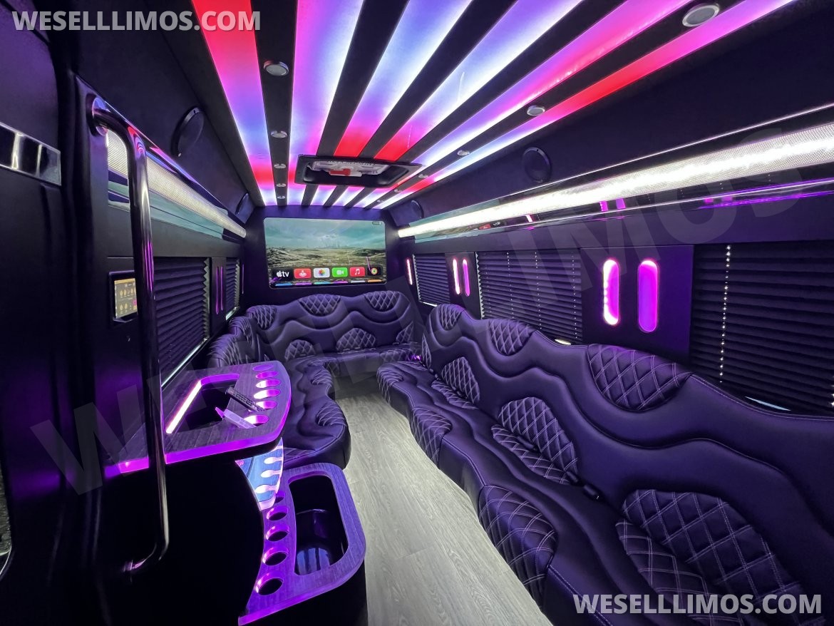 Photo of Sprinter for sale: 2025 Mercedes-Benz 14px Limo Sprinter 170&quot; by Platinum Big Toys
