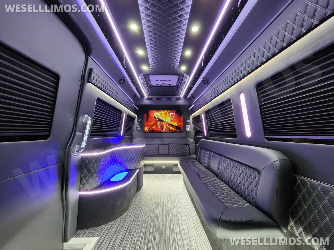 Sprinter for sale: 2024 Mercedes-Benz 3 Seat Sprinter Limousine by Global Motor Coach