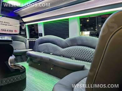 2025 170 Sprinter Limo Interior