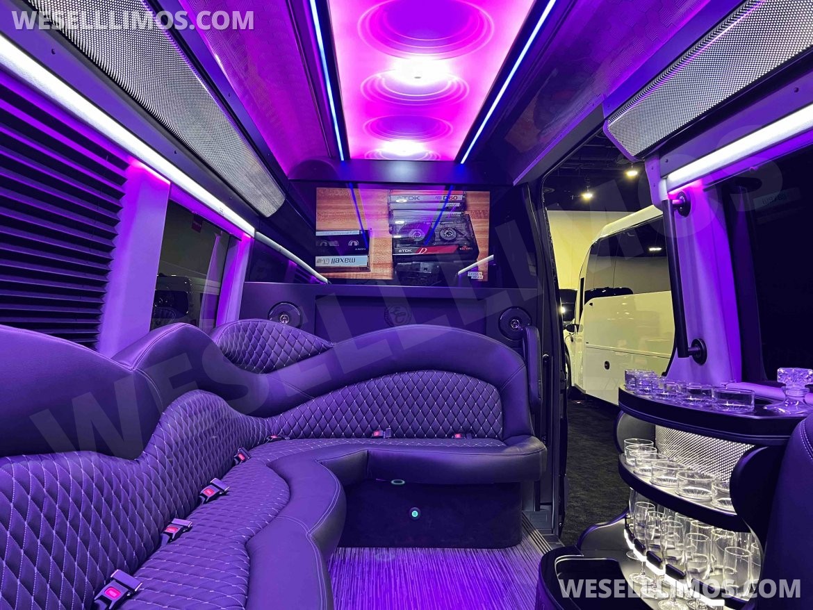 Photo of Limo Bus for sale: 2025 Mercedes-Benz Sprinter 3500 Ext by Executive Coach Builders