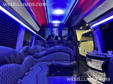 2025 170 Sprinter Limo Interior