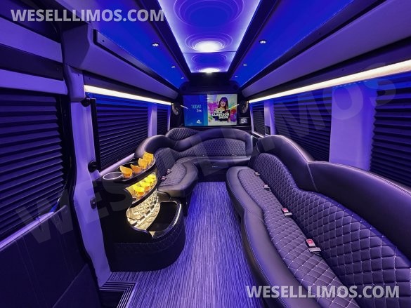 2024 Executive Coach Builders Mercedes-Benz 3500 Sprinter Limousine