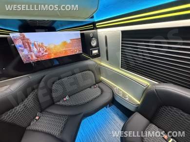 2025 First Class Customs, Inc. Mercedes-Benz 14 Passenger Limo Sprinter