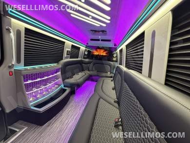 2025 First Class Customs, Inc. Mercedes-Benz 14 Passenger Limo Sprinter