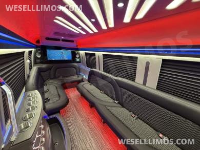 2025 First Class Customs, Inc. Mercedes-Benz 14 Passenger Limo Sprinter