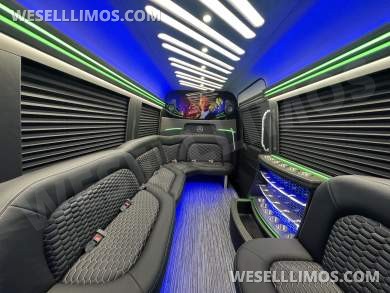 2025 First Class Customs, Inc. Mercedes-Benz 12 Passenger Limo Sprinter
