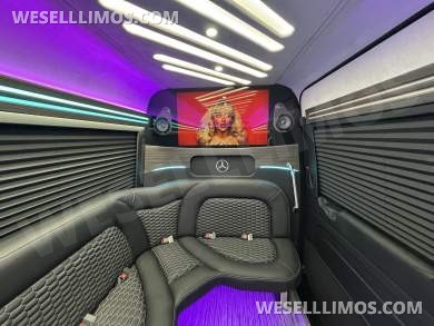 2025 First Class Customs, Inc. Mercedes-Benz 12 Passenger Limo Sprinter