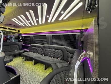 2025 First Class Customs, Inc. Mercedes-Benz 12 Passenger Limo Sprinter