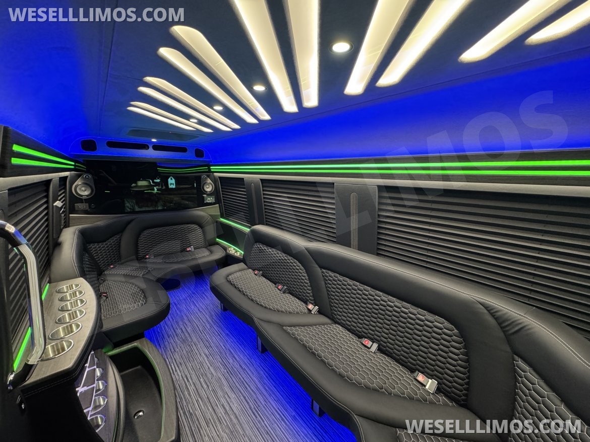 Photo of Sprinter for sale: 2025 Mercedes-Benz 12 Passenger Limo 170" by First Class Customs, Inc.