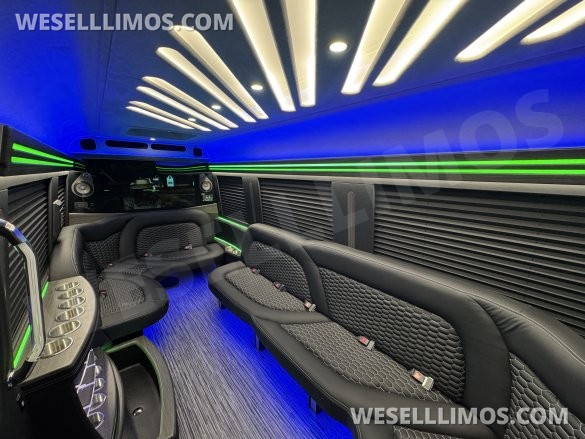 2025 First Class Customs, Inc. Mercedes-Benz 12 Passenger Limo Sprinter