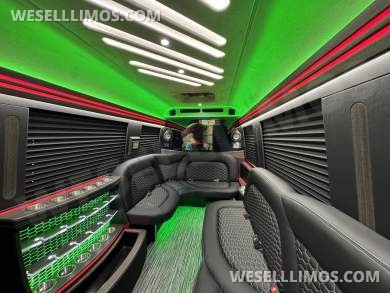 2025 First Class Customs, Inc. Mercedes-Benz 12 Passenger Limo Sprinter