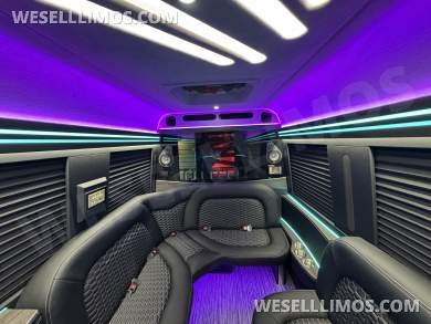 2025 First Class Customs, Inc. Mercedes-Benz 12 Passenger Limo Sprinter