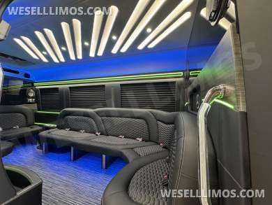 2025 First Class Customs, Inc. Mercedes-Benz 12 Passenger Limo Sprinter