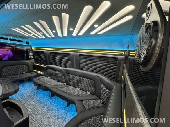 2025 First Class Customs, Inc. Mercedes-Benz 12 Passenger Limo Sprinter