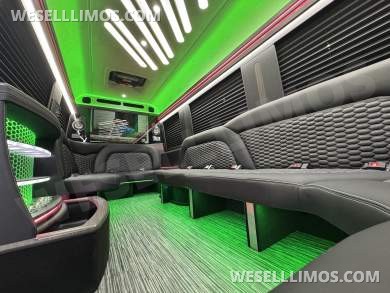 2025 First Class Customs, Inc. Mercedes-Benz 12 Passenger Limo Sprinter